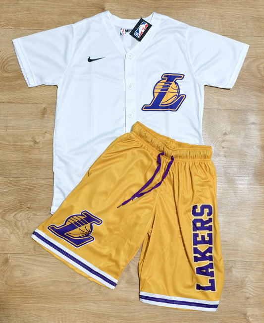 Blanco Amarillo Lakers
